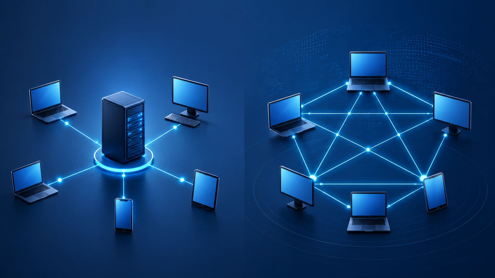 Client-server e peer-to-peer: modelli di comunicazione nella rete