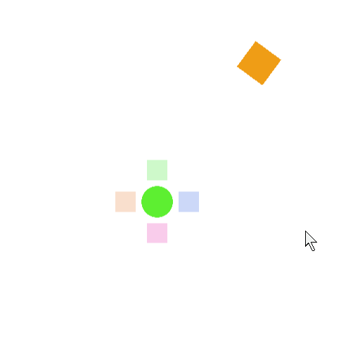 Un'immagine del gioco "Panic Color!"