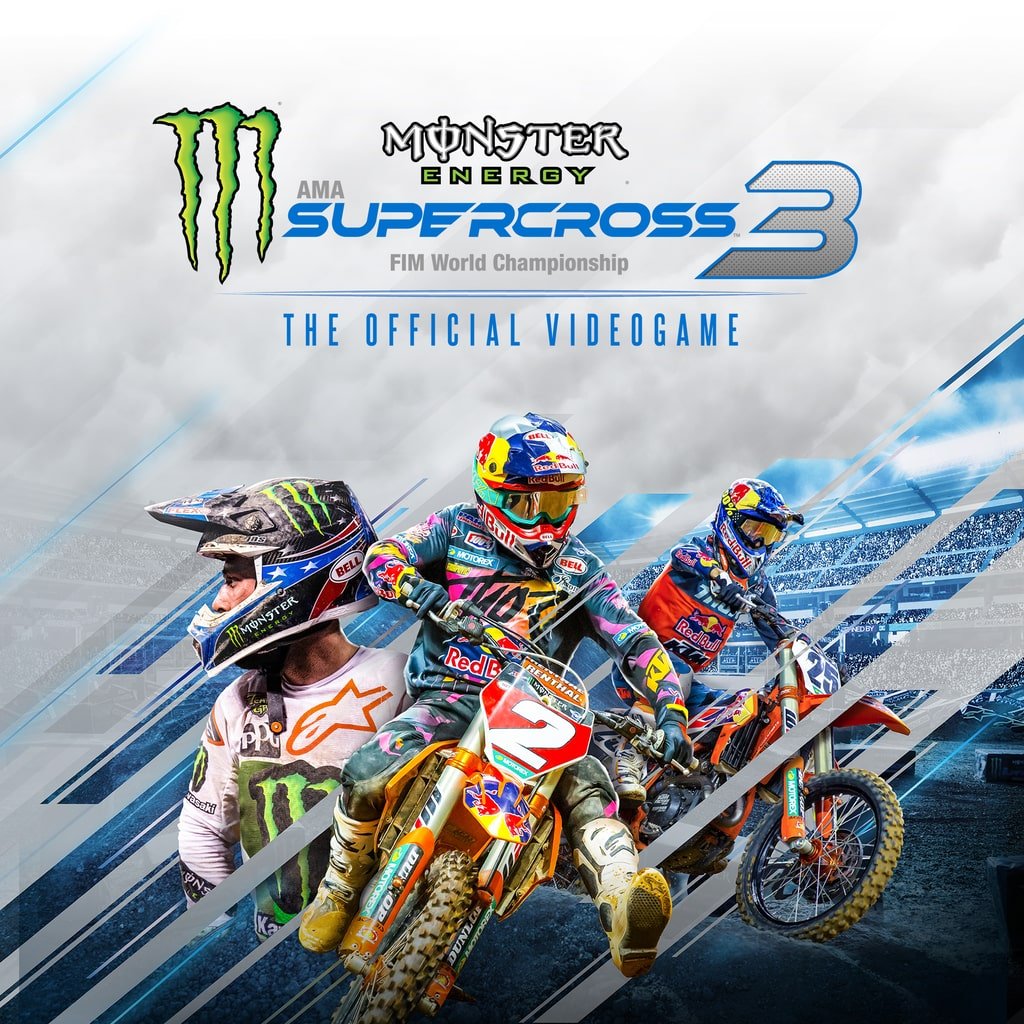 copertina di Monster Energy Supercross 3