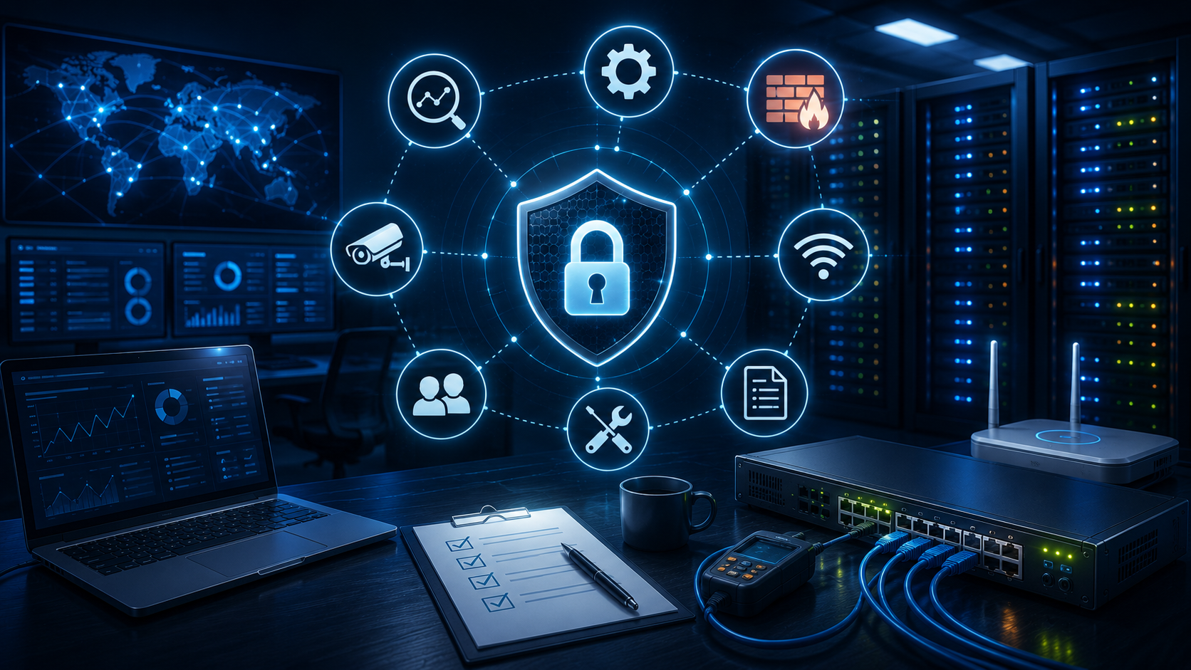 Gestione, sicurezza e manutenzione di una rete