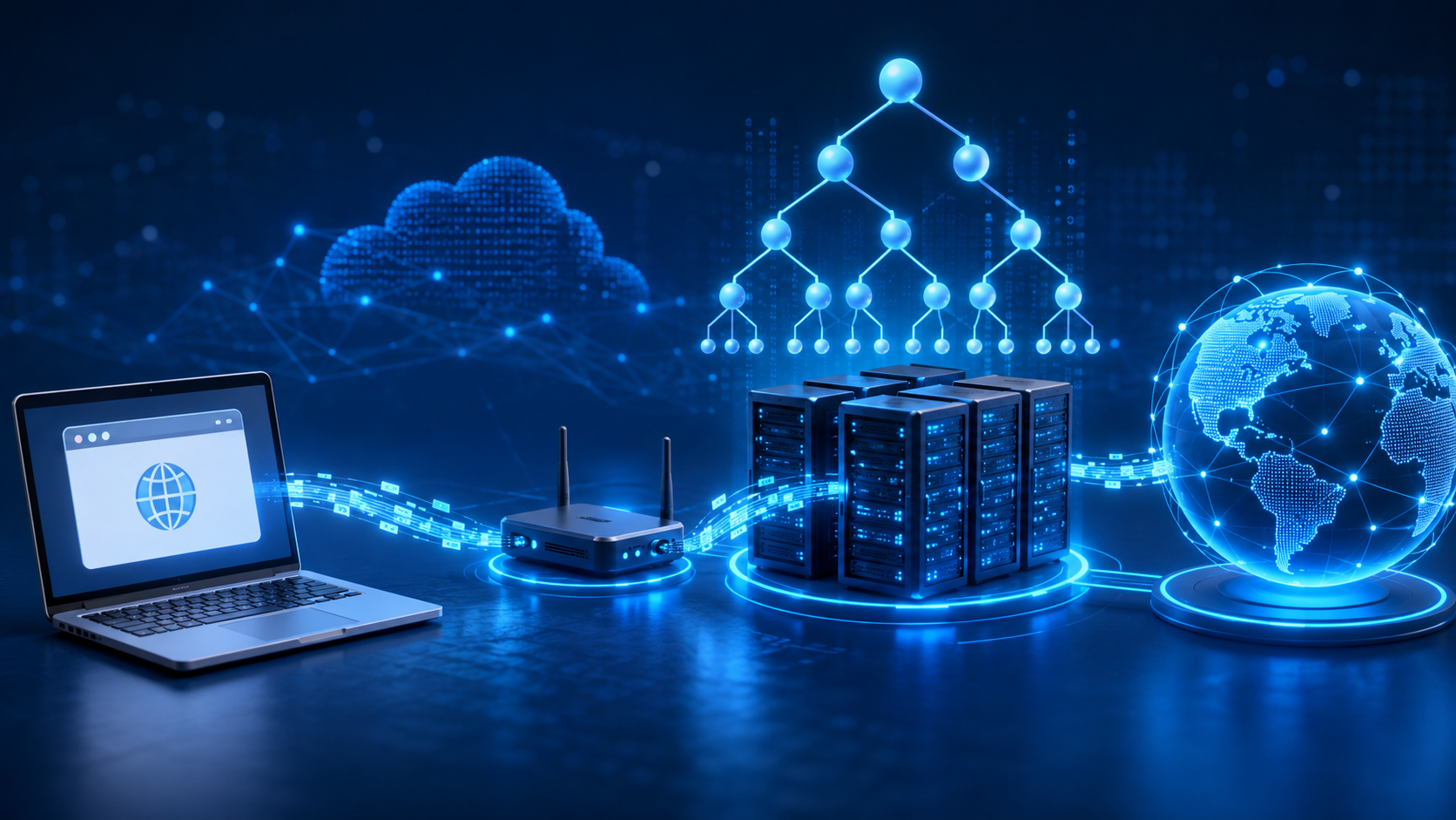 Application layer, DNS, and domain names